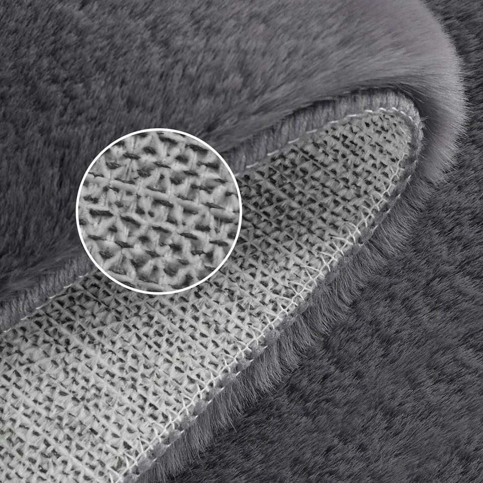 Carpet Living Room Faux Fur Luxury Plush Deep Pile Shaggy Soft Washable