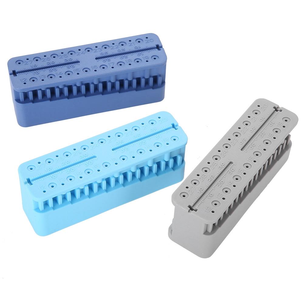 Dental Endo Block Files Measuring Tools Endodontic Ruler Test Board