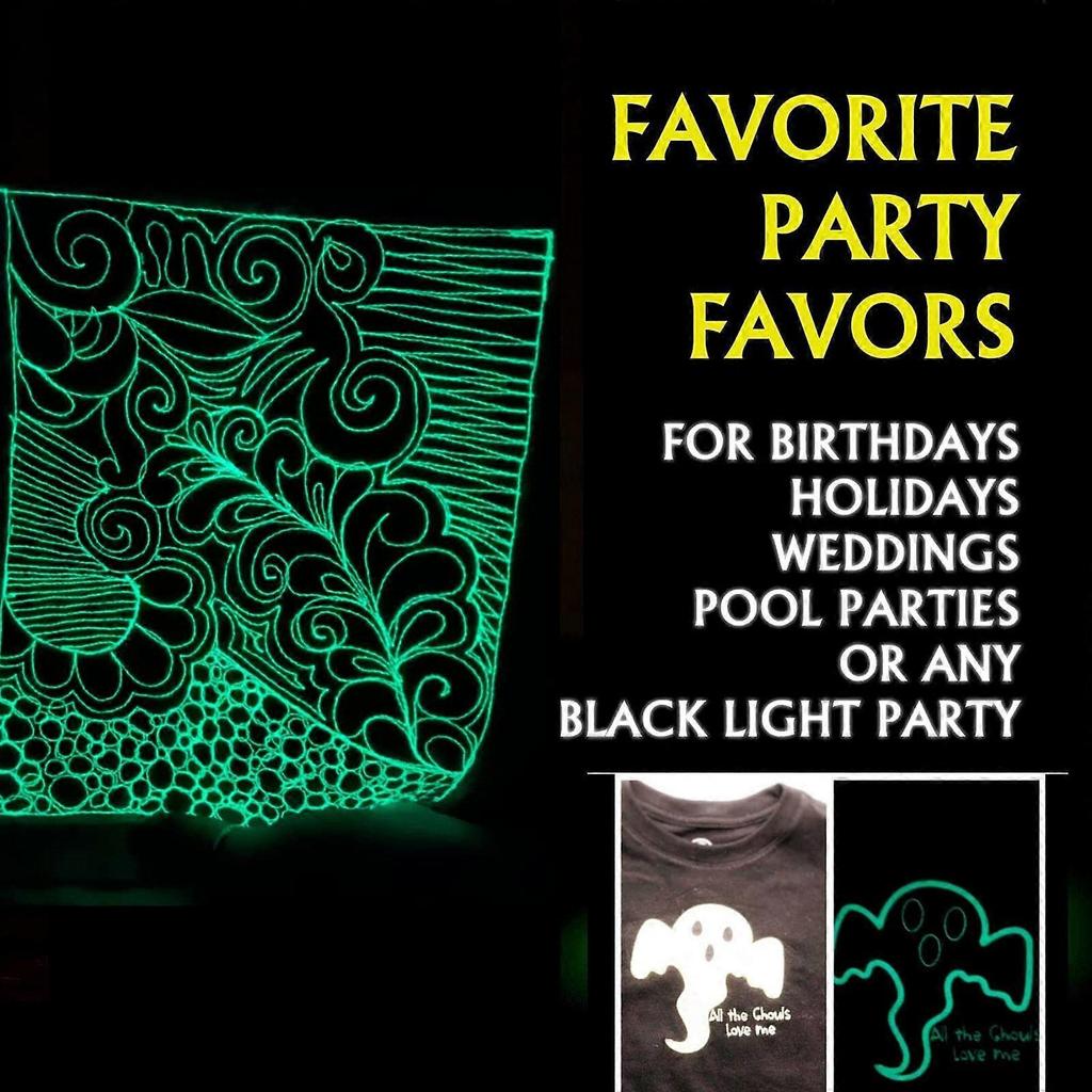 Glow In The Dark Embroidery Thread 150D/2 Polyester Yarn