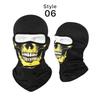 Skull Balaclava Full Face Cover Bandana for Outdoor Cycling Face Mask Gaiter Λαιμός Αξεσουάρ μοτοσυκλέτας