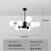 Nordic Modern Chandelier - Elegant, Atmospheric Lighting for Living Rooms, Bedrooms, or Dining Areas