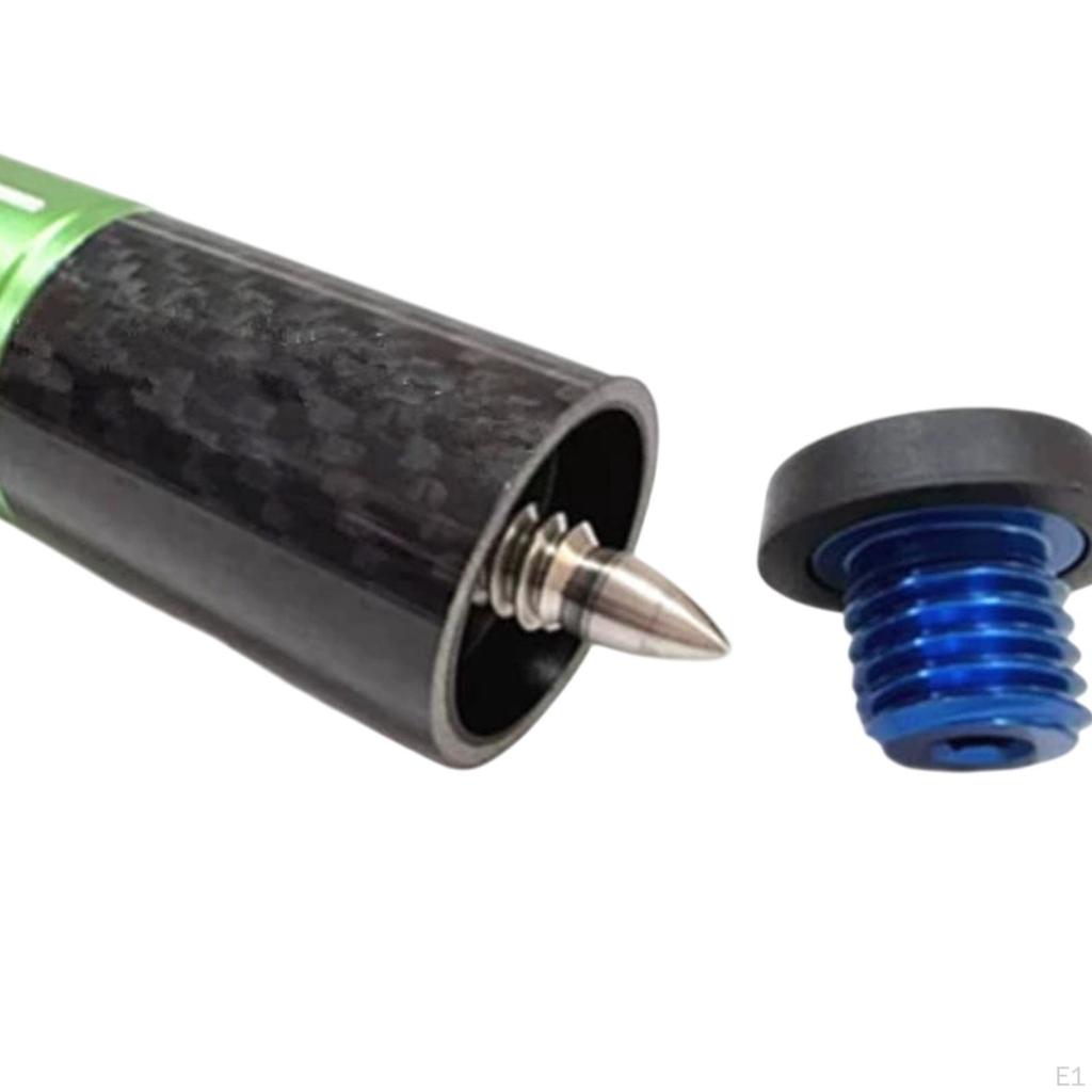 Pool Cue Extender Lengthen Tool Carbon Fiber Modern Lightweight Retractable Enthusiast