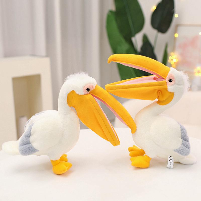Pelican Plush Toy - Small Animal Souvenir for Children