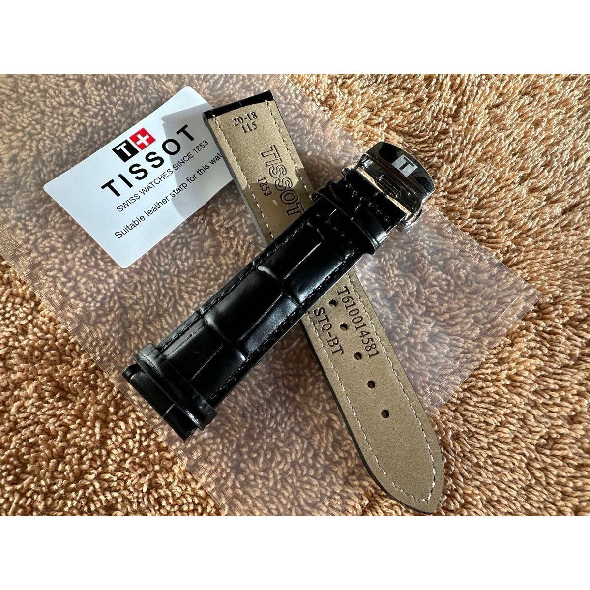Used TISSOT Le Locle Series Genuine 20MM Genuine Leather Strap Belt New Shipping Included
