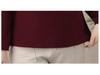 Mom's Autumn/Winter Warm Velvet Top for Middle-Aged & Elderly Women - Fashionable Thick Half-High Collar Base Layer