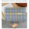 Warm Soft Scarf Plaid Print Women Shawl New Mohair Wool Scarf  Women