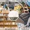 10Pack Large Clear Acrylic Book & Tablet Display Stands A-Frame Holders for Books Pictures IPads CDs Artwork Home Decor Stand