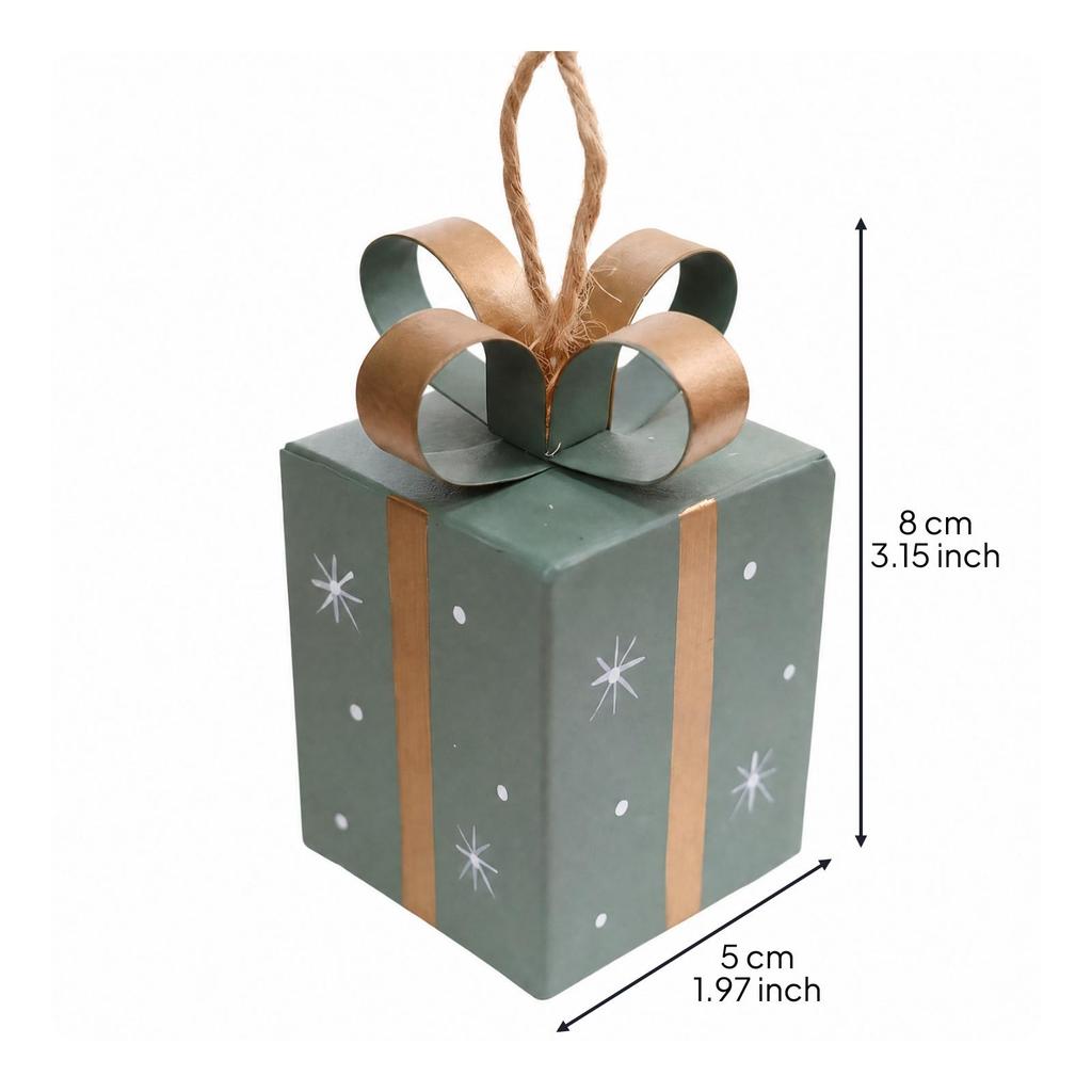 Fiberglass Christmas Ornament Dimensional Decoration Reusable for Tabletop