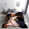 Historical Military Portrait Blanket for All Seasons Blanket Lunch Break Throw Gift