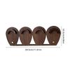 Multi-hole Designed Wooden Bracelet Display Stand, Jewelry Storage and Display Board, Niche Design Chinese-style Ornaments
