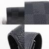 Louis Vuitton Brazza Portefeuille Purse N62665 Black Damier Grafitto Canvas Mens Used