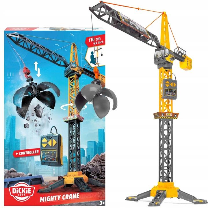 Dickie Toys Baufahrzeug Modell Mighty Crane Fertigmodell Baufahrzeug Modell (203729022) - Image 12