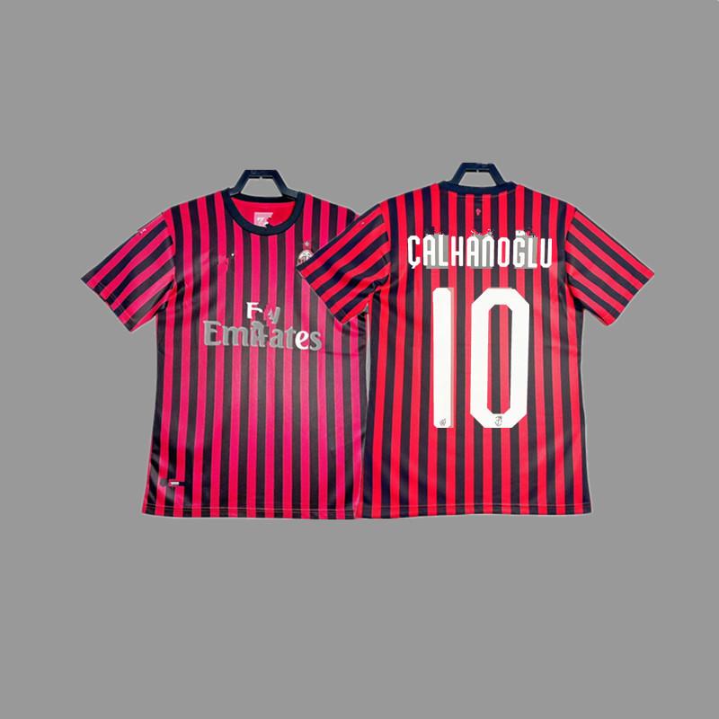 AC vintage jersey football jersey Maldini Tonali Ibka Piatek Shevchenko jersey