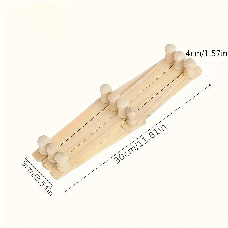 1pc Bohemian Style Retractable Wall Coat Rack for Hats, Jackets, Necklaces, Towels, Hats, Belts, Scarves, Kitchen Utensils Wall Hanging Rack