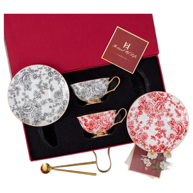 

Xiao Yue Ya Exquisite Ceramic Coffee Mug Gift Set