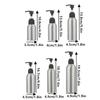 Refillable Foaming Soap Dispenser Portable Rustproof Aluminum Press Bottle Shampoo Shower Bottles Kitchen Bathroom Accessories