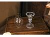 Zen Windproof Glass Candlestick: Elegant Lampshade for Tea Rooms & Weddings