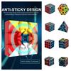 Pyramidenförmiges Drehpuzzle-Set aus Kohlefaser (2x2, 3x3, 4x4, 5x5) – ein unterhaltsames Denkspielzeug