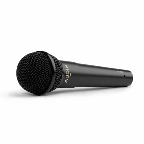 AUDIX OM11 Handheld Dynamic Microphone, Super Cardioid, Black, for Vocals, Live Performances, and Studio Recording