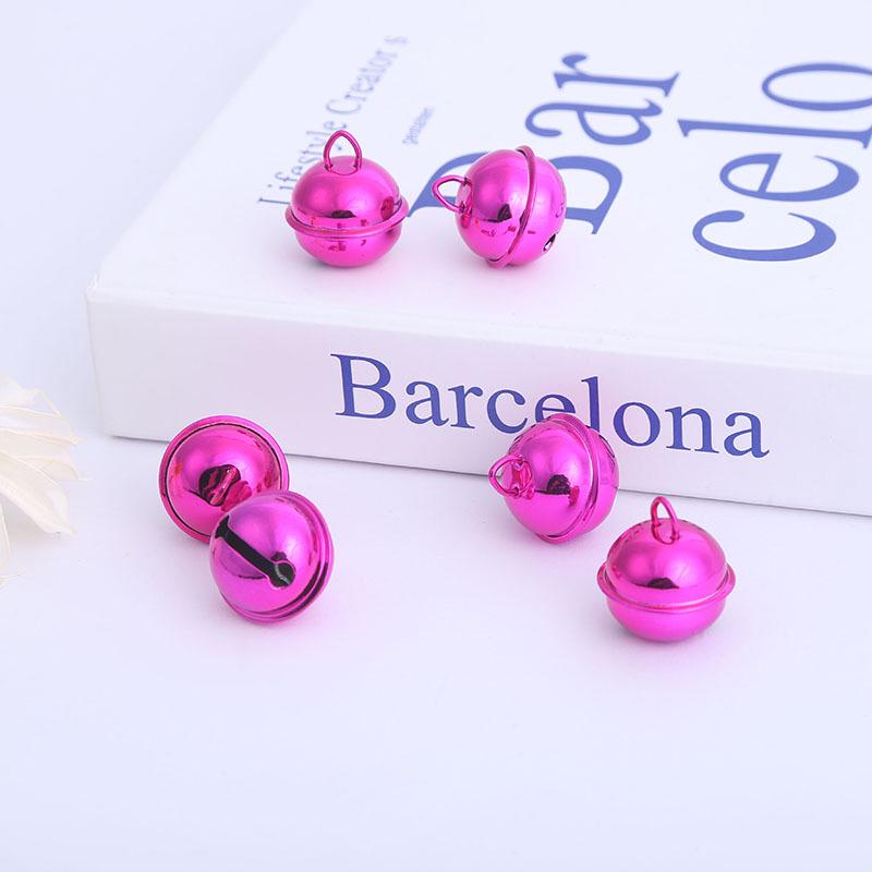 3CM Gold Large Hole Keychain and Pet Collar Bell Pendant - Christmas Decoration