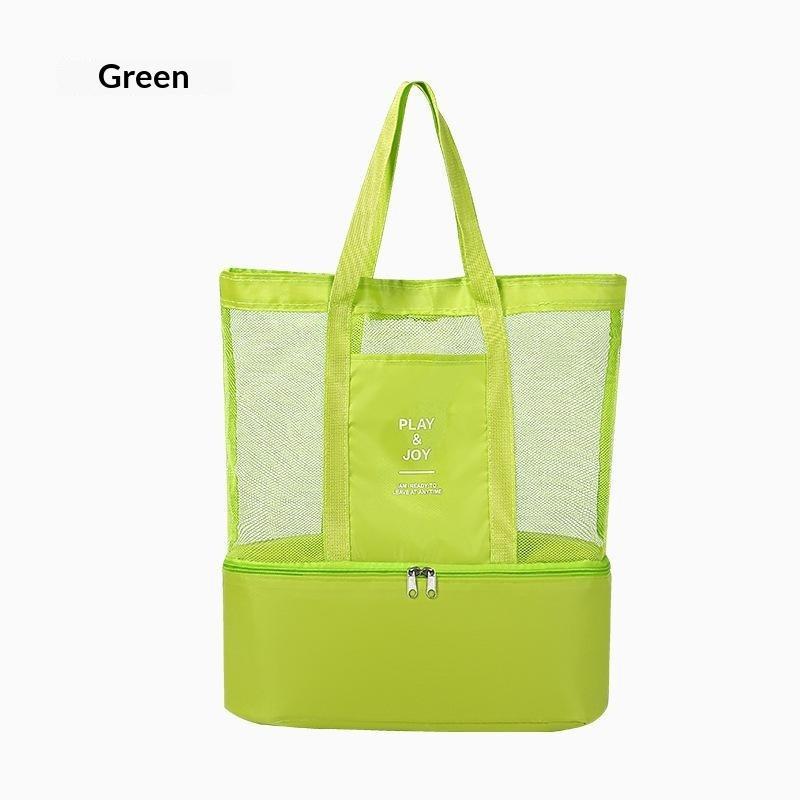 Leakproof Dry Wet Separation Storage Bag Double Layer Portable Handbag for Beach Travel Swimming Gym Daily Use