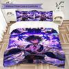 Code Geass Pattern Bedding,Quilt Set Quilt Cover Pillowcase Home Birthday Gift(1 * duvet cover + 2 * pillowcase, without core)_lx