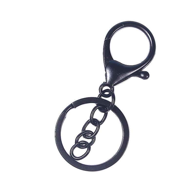 Zinc Alloy Lobster Clasp Hook Set: 3-Piece DIY Keyring & Jewelry Accessories