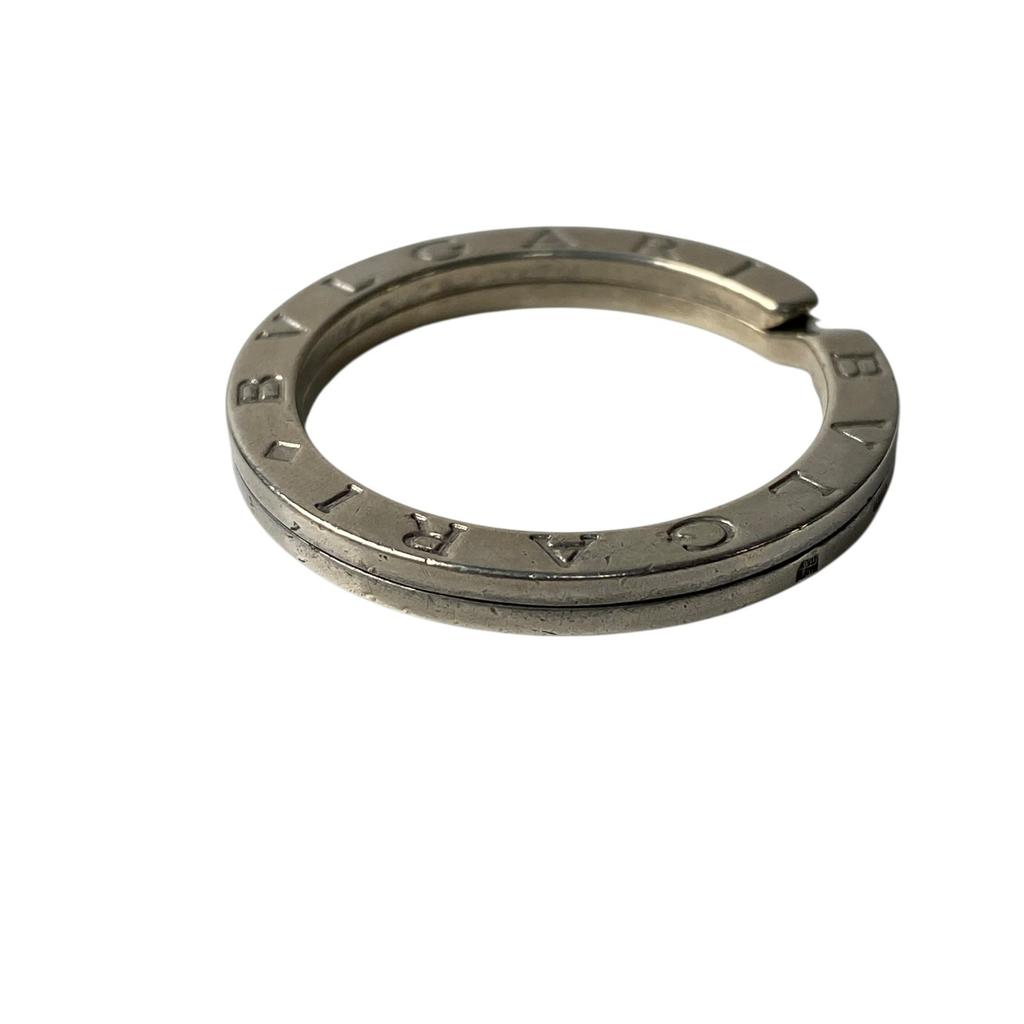 Used BVLGARIkey ring Silver Silver925 mens