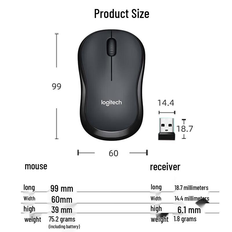 Logitech M220 Silent Wireless Mouse