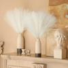 Pampas Grass Reed Artificial Plant Hotsale Home Outdoor Garden Wedding Bridal Bouquet DIY Gift Box Festival Scrapbook Decoration
