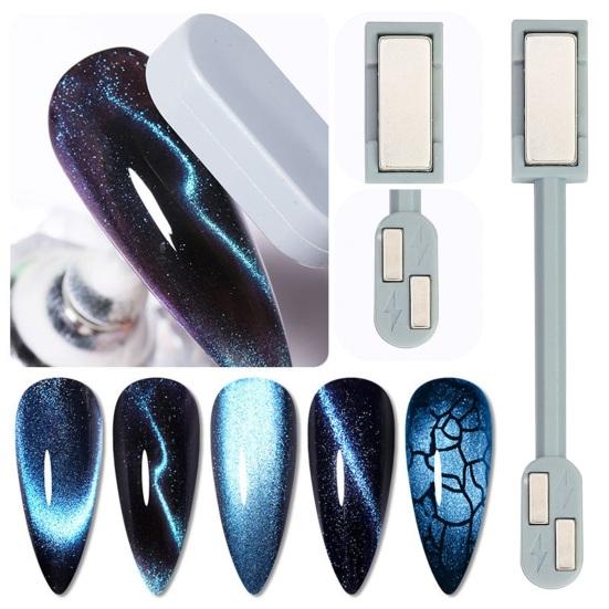 

Yousheng Double-head Nail Art Magnet Stick Cat Eye Nail Gel Nail Magnet Strip 3D Line Strip Effect Manicure Tool Nail Accessories