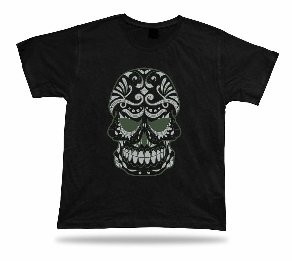 Tribal Skull Symbol Skeleton Mask Special Stylish Tee Tshirt Birthday Gift