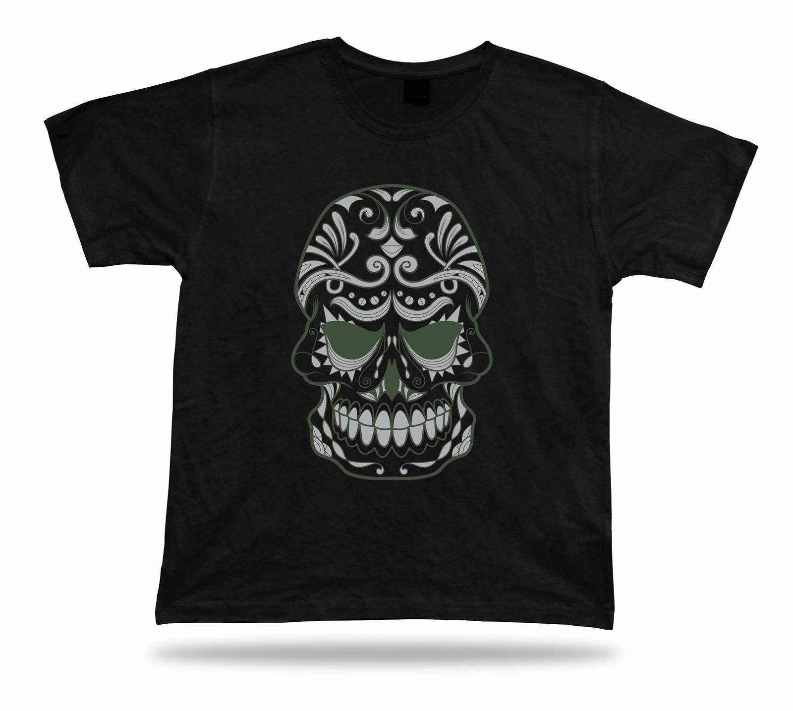 Tribal Skull Symbol Skeleton Mask special stylish tee tshirt birthday gift 2XL