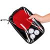 JEBOR Table Tennis Net Table Tennis Table Extendable 3 Workplace Set, Racket, (2 Rackets, Net, Balls), Handbag, Outdoor, Leisure,