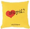 X JAPAN HIDE Official Merchandise LEMONeD Yellow Heart Cushion Cover