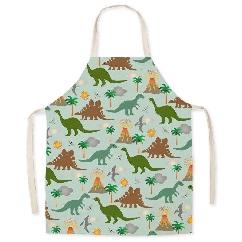 Logo Printed Kitchen & Catering Apron for Supermarkets and Milk Tea Shops