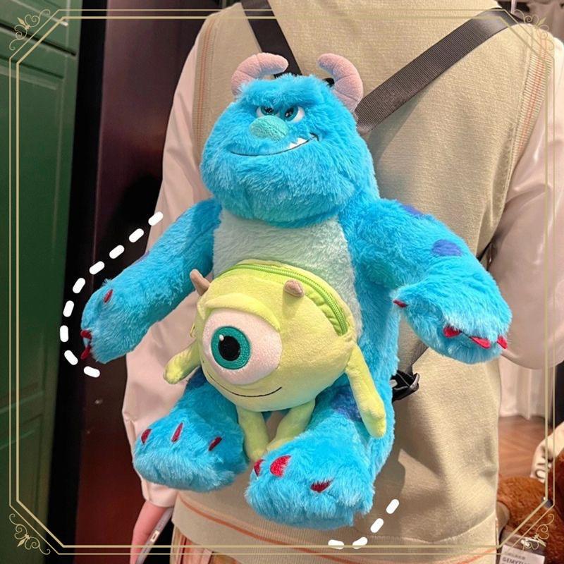 Inc James Monsters P Sulley Sullivan Plush Backpack Unisex School Bag Gift Kids