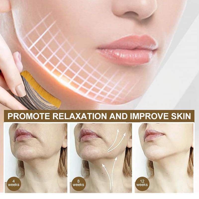 Lymphatic Contour Face Brush,Chin &Jawline Sculpting,Drainage Massager for Face,Ergonomically Designed To Fit The Skin Precisely