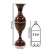 Flower Vase Big Size for Living Room Corner - 24 Inches Long - Star - Pack of 1