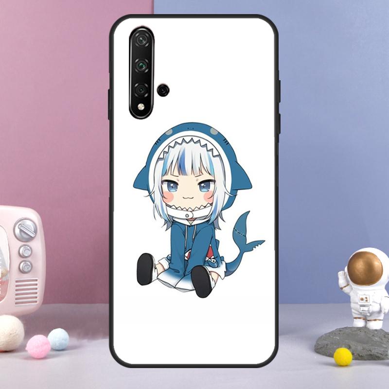 Anime Hololive Gawr Gura Für Huawei Nova Y60 Y61 Y70 Y72 Y73 Y90 Y91 9 10 SE 7i 8i 11i 12i P30 P40 Lite P60 Pro Hülle