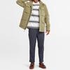 Timberland Solid Color Multi-Pocket Collar Work Jacket Men jackets Cassel-Green A6R79-590