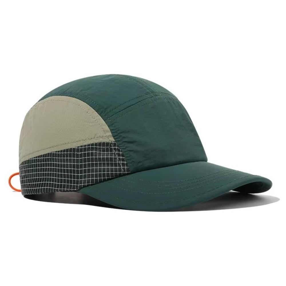 Casual Quick-drying Baseball Cap Packable Breathable Flat Brim Hat Sun-protection Lightweight Cycling Sun Hat