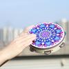 Handheld Metal Bells Party Percussion Drum Instruments Tambourine Single Row Tambourine Round Form Musical Tambourine