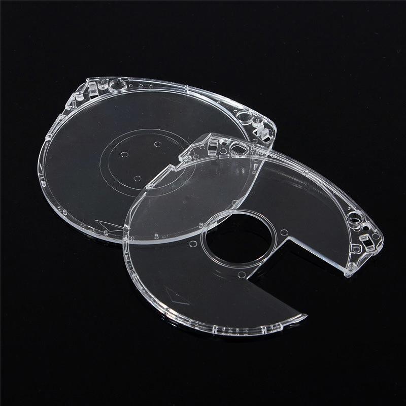 5Pcs Transparent Replacement Game Disc Storage Shell Cover Optical Disc Case Shell For PSP1000/2000/3000