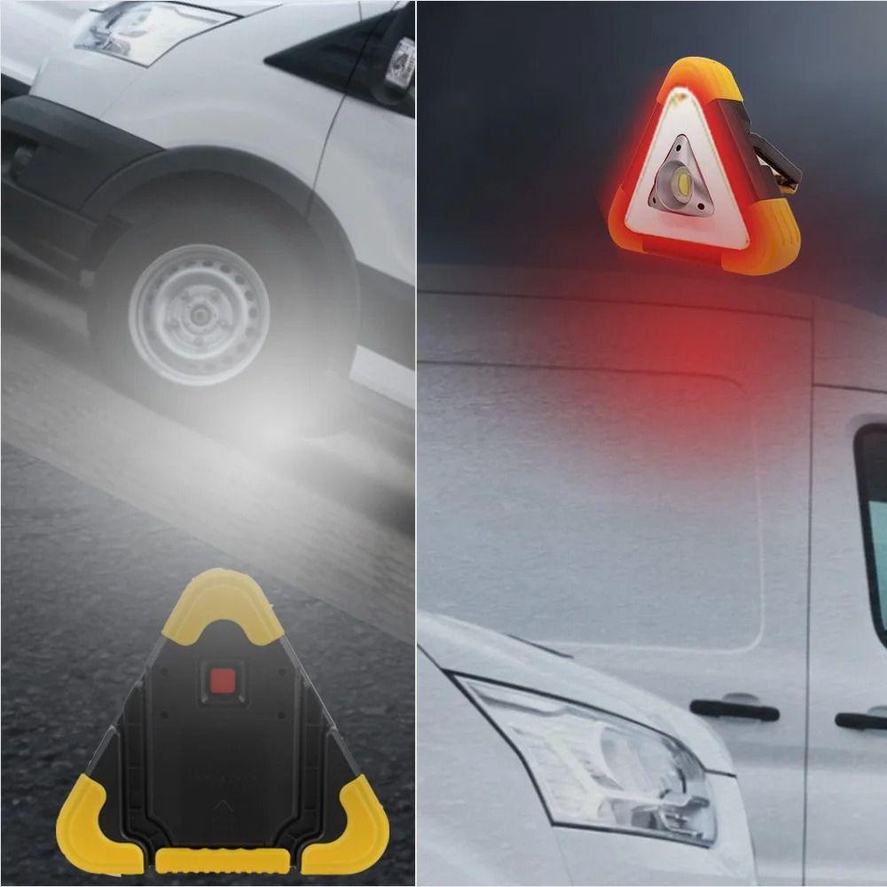 Hohe Helligkeit Durchbruchsalarmleuchte 2-in-1 Tragbares Blinklicht für die Hand Verkehrssicherheit