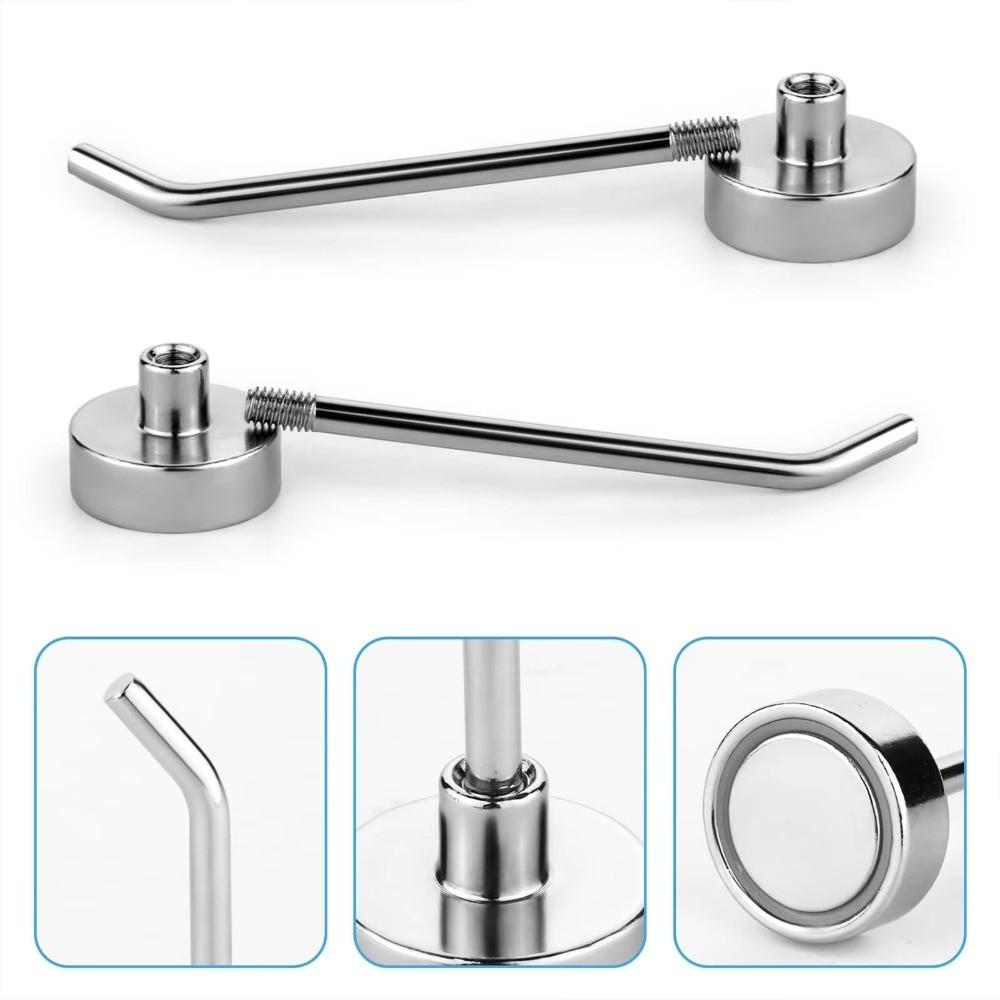 1/5PCS Punch-free Key Hanger Wall-mounted Wall Hanging Magnet Racks  Kitchen Bathroom Accessories