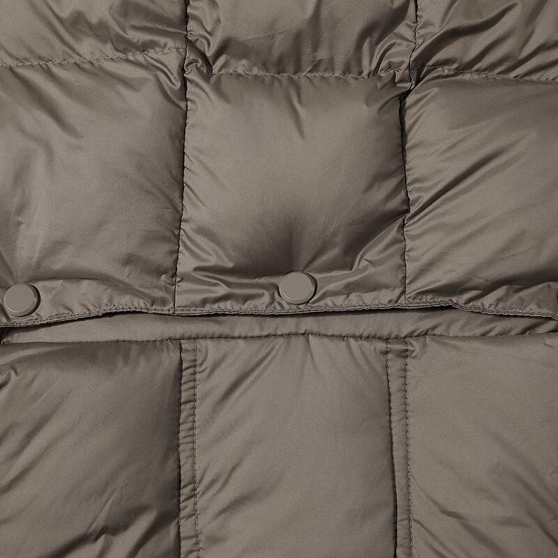 Damen 90% Daunen Winterjacke mit abnehmbarer Kapuze