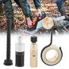 Oil Pump, Screw Equipment with Chainsaw Oil Pipe Set Kit for MS 250 MS230 MS 210 025 023 021 Replacement Parts