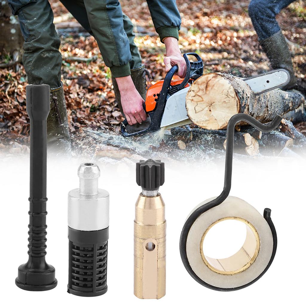 Oil Pump, Screw Equipment with Chainsaw Oil Pipe Set Kit for MS 250 MS230 MS 210 025 023 021 Replacement Parts