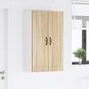 Wall Cabinet PORTO Sonoma Oak 60 x 31 x 100 cm Particleboard